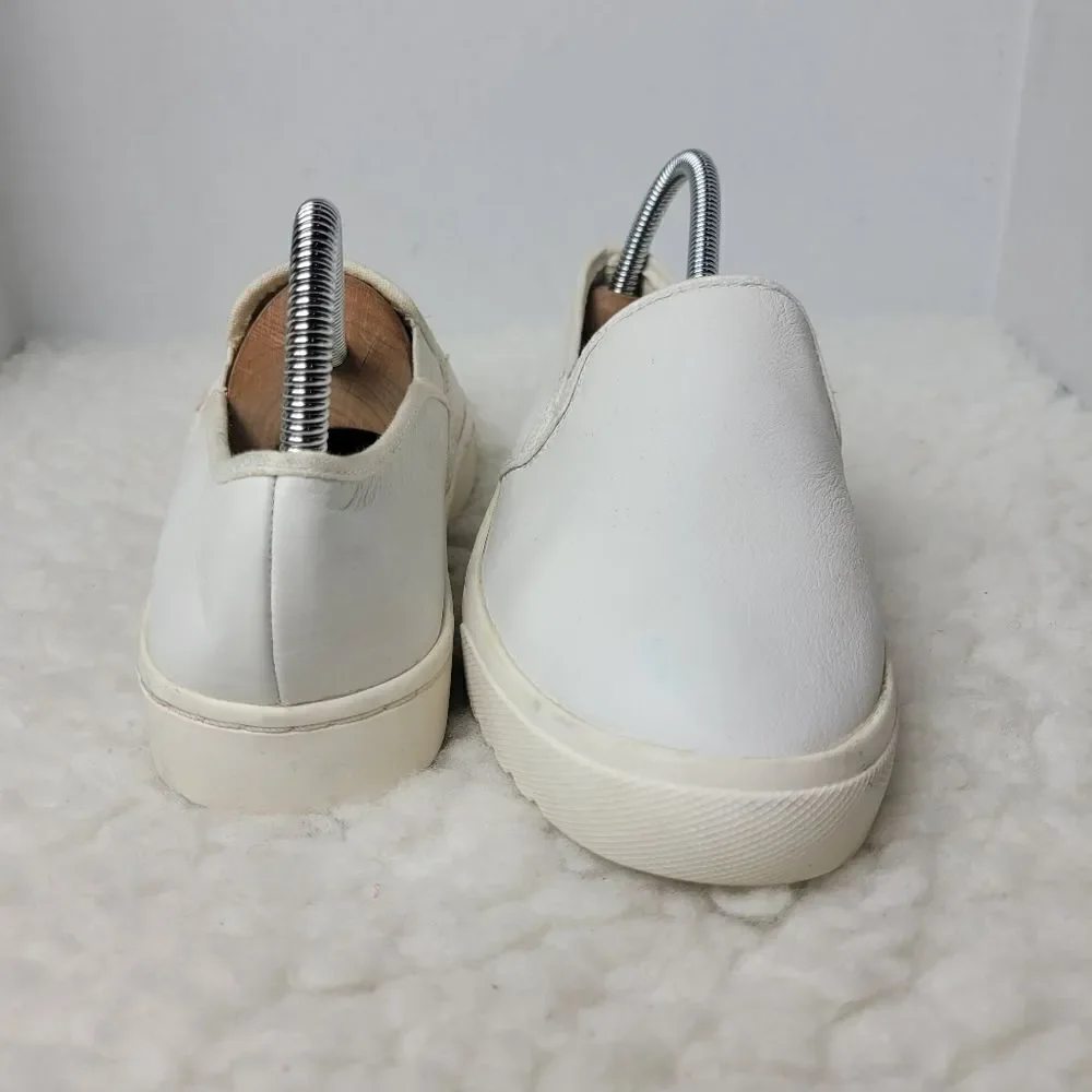 Sorel Campsneak Womens Size 8.5 Slip on Shoes White Leather